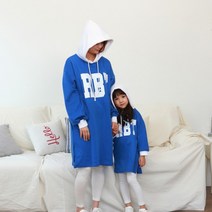 무지개나무 엄마딸커플룩 RBT후드원피스