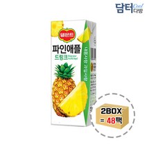 델몬트팩 파인애플 190ml (24팩) x 2박스, 상세페이지 참조, 상세페이지 참조