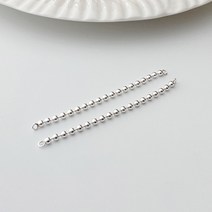 [DB3-069] 실버부자재 양고리 군번줄 연결체인 팔찌만들기 재료 s925 악세사리부자재