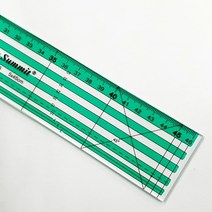 행복한다이세상 홈패션 미싱 재봉틀 수예 자수 퀼트 부자재 모음1., G-06. 고급 투톤 시접자 5 x 46cm