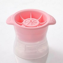 가정용 아이스크림 기계 홈메이드 만들기 제조기 수제 메이커 머신 diy 위스키 아이스 큐브 실리콘 구형 라운드 아이스 큐브 금형 제빙기 급속 냉동고 아이스 금형 트레이 주방, 에스핑크