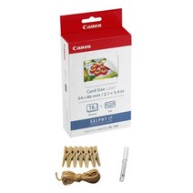 캐논 셀피 인화지 스티커용지 18p KC-18IF + 포토라인 + 미피펜 랜덤 발송, 2X3, 2세트