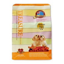 1.2kg 트레져 홀리스틱 비프&브라운 라이스 호주 홀리스틱사료 고단백 소고기+현미