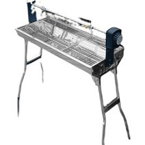 자동 바비큐 업소용 가정용 닭꼬치 양 꼬치 구이 기계, 높이 64cm / 48 x 33cm