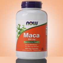 나우푸드 마카 Lepidium 500mg 250정 4개월분 비건