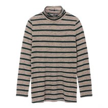 캐리스노트 베이직 터틀넥 티셔츠 그린 CN0WTS002GR