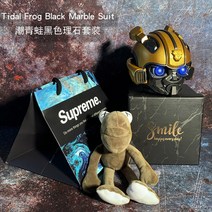 범블비 아이언맨 블루투스 스피커 혼합색상 고음질 소형 무선 휴대용 선물세트, Q.범블비 스피커+트렌드 세트+개구리