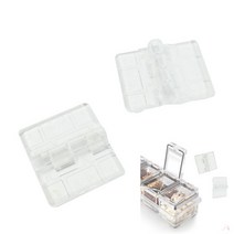 뉴리웹 아크릴경첩 소 플라스틱경첩 가구부속품 가구경첩, 1개