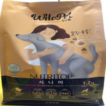 윌로펫 뉴트리탑 시니어 강아지도그 반려견사료 1.2kg, 상세페이지 참조, 상세페이지 참조, 상세페이지 참조