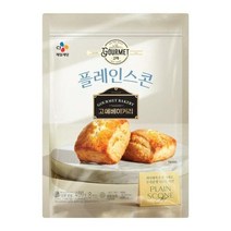 CJ 냉동식품 고메 베이커리 플레인스콘 즉석식품 400g, 4세트