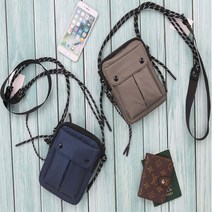 코지23 / 남자 데일리 여행 여권보관 미니멀 크로스백