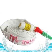 소방호스 캔버스 워터펌프 파이프 소화전 양수기1인치, 1.5인치(내경 4cm) 소방관 호스 10m