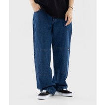 디키즈 더블니 85283 루즈핏 데님팬츠 빈티지 Blue