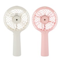 캔디 휴대용 미스트 선풍기, 핑크, OZ-8200