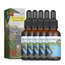 [주문폭주!한정 ]트리앤씨 마다가스카르 유기농 타마누오일 오리지널 30ml 5개( 6개월 케어솔루션)