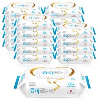 금비 캡형 대형물티슈 (20X30cm 60X20팩) 일반 20팩 물티슈