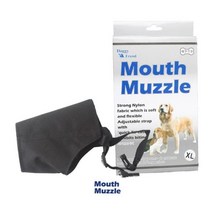 대형견 안전산책 부드러운 천입마개 XL 훈련입마개 사람무는개 무는애견 산책에티켓