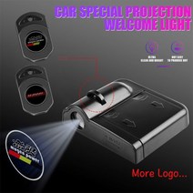 무드등 라이트 앰비언트 3D 자동차 무선 도어 장식 Led HD 프로젝터 램프 미이 이비자 6l 6j 레온 Mk2 아로나 알함브라 큐프라 fr용 145608, 2Pcs with logo _For Haval