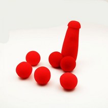 작은 스폰지 형제 마술 트릭 4 개 1 세트 빨간 공 재미 있는 가제트 거리 무대 클로즈업 마술사 농담 펜