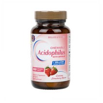 Holland & Barrett 홀랜드앤바렛 애시도필러스 스트로베리 츄어블 100정 Acidophilus Chewable, 1개
