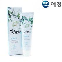 2080 청은차청 청쾌한차 박하향 치약 120g, 6개