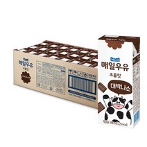돌아기우유 매일우유 200ml 24팩, 매일우유 초콜릿 멸균 200ml 24팩