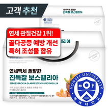 연세대학교 관절건강 판매 1위 팔팔한 진득찰 보스웰리아, 2100ml, 2개