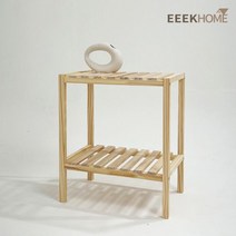 이크홈 원목 수납선반 2단 400, 본상품선택