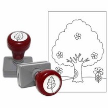 나만의 컬러링북 만들기 나뭇잎 스탬프 나무 스케치, 선택:1.나뭇잎-1, 단품