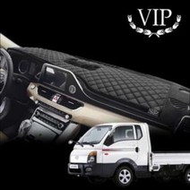 리무진엠보 가죽 대시보드 썬커버 2020년 이후 포터2, 특장차 네비 o 센서 x_블랙