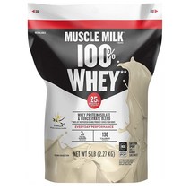 Muscle Milk 100% Whey 머슬 밀크 프로틴 파우더 분말 바닐라 2.27kg 68회분