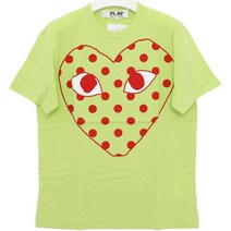 [꼼데가르송] 22FW P1T276 APPLE GREEN 티셔츠