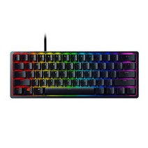 Razer Huntsman 레이저 헌츠맨 미니 60% 게이밍 키보드, 클래식 블랙, 클리키 광 스위치
