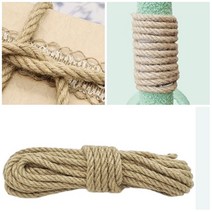 고양이 스크래쳐 만들기 마끈 10 미터 두께 10mm/ 두께 12mm 다용도 공예 데코 포장리본끈 활용, 두께 10mm