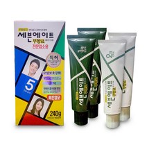 세븐에이트 무향료 칼라크림 전문업소용 240g (4호 5호 6호 7호), 5호(진한 밤색)