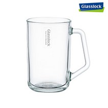글라스락 내열 강화유리 이지그립 머그컵 480ml, 투명, 3개