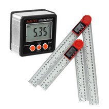 디지털 전자 각도기 수평계 각도계, 디지털각도기 200mm