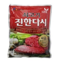 CJ프레시웨이 이츠웰 쇠고기 진한다시, 1kg, 1개