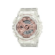 [G-SHOCK] GMA-S110SR-7ADR USN 지샥 빅페이스 미니 GMA-S110 S시리즈 스켈레톤 로즈골드