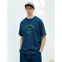 플루크 FLUKE 굿캠퍼 반팔티셔츠 네이비 FST186