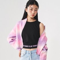 [더데이걸] 그라데이션 크롭 스웨터 집업 TGJM23W01_7358