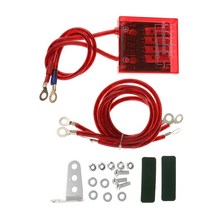 차량용 슈퍼 캐패시터 캐퍼시터 전압안정기 자동차 교체 SUV DC 12V 연료 보호기 전압 안정기 조정기 접지 키트