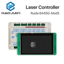 Co2 레이저 컨트롤러 Ruida 6445G-Mod5 터치 스크린 DIY 패널 버튼 RDWorks V8 소프트웨어 기계용 신제, 01 Whole Set