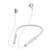 넥밴드이어폰 무선해드셋 골전도 블루투스 이어폰 신제품 오리지널 레노버 HE05Pro 5.0 마그네틱 무선 IPX5 목에 거는 인이어 스포츠 러닝용 헤드셋, 01 HE05pro White