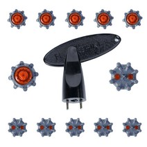 티욘드 골프화 전용 스파이크 징 12p + 교환렌치 세트, 5.슬림락형A+교환렌치(J105)