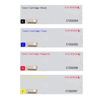 제록스 DocuPrint CM115f 정품인증토너 4색1세트(검정 빨강 파랑 노랑), 1개, 검정+칼라