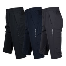 다하리 남성 7부 반바지 아이스 냉감 스판 트레이닝 레저 아웃도어 등산복 운동복 작업복