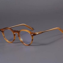 MOSCOT 초경량 뿔테 안경 안경테 안경태테 안경태태 여성 레트로 동글이 동그란 남자 Y1916