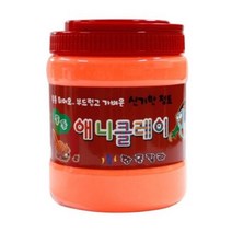 용 칼라도우 대용량 클레이 형광오렌지 500g