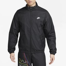 (국내매장판) 나이키 클럽 집업 우븐 재킷 블랙 DX0673-010